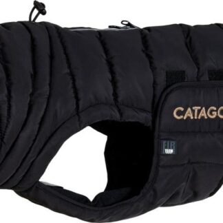 CATAGO_FIR-TECH_PUFFER-TAKKI_KOIRALLE_80CM_MUSTA
