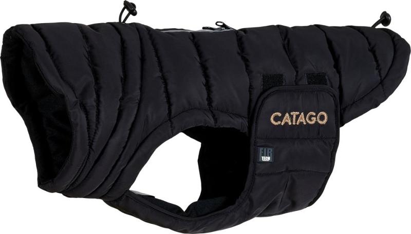 CATAGO_FIR-TECH_PUFFER-TAKKI_KOIRALLE_80CM_MUSTA